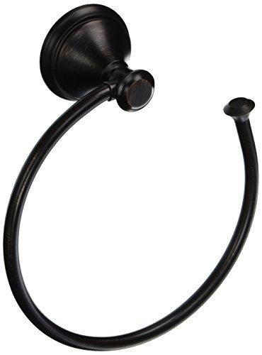 Delta 79746-RB Faucet Cassidy Towel Ring, SpotShield Venetian Bronze
