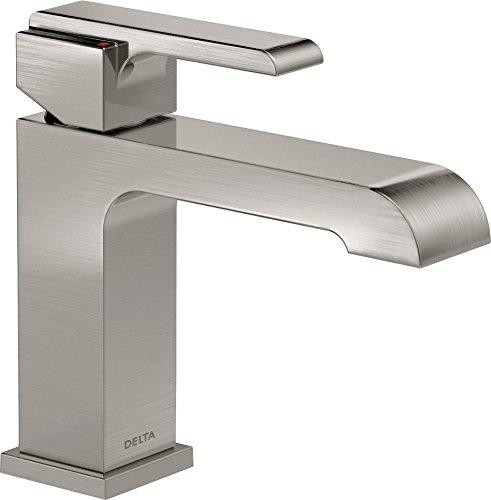 Delta 567LF-SSLPU  Ara: Single Handle Lavatory Faucet- Less Pop-Up STAINLESS