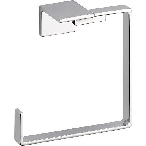 Delta 77746 Faucet Vero Towel Ring, Polished Chrome