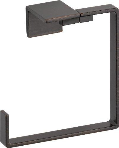 Delta 77746-RB Faucet Vero Ring Towel Ring, SpotShield Venetian Bronze