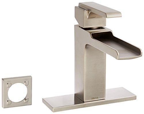 Delta 568LF-SSLPU  Ara Single Lever Handle Single Hole Bathroom Faucet, Stainless