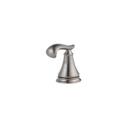 Delta H298SS Cassidy Metal French Curve Lever Handle Set - Deck Mount Bathroom & Bidet 140919