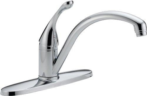 Delta 140-WE-DST  Collins Single Handle Water-Efficient Kitchen Faucet, Chrome