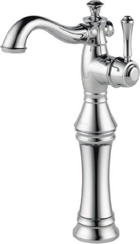 Delta 797LF Faucet Cassidy Single Hole-Single Handle with Riser, Chrome