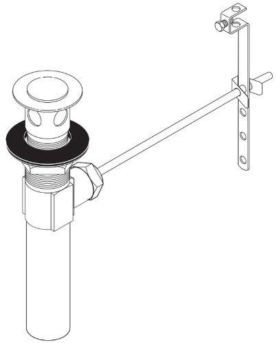 Delta RP26533OB  Drain Assembly - Lavatory - Metal - Less Lift Rod And Knob OIL BRONZE