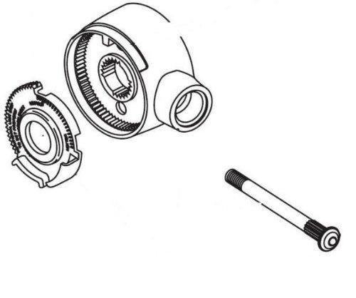 Delta RP32103RB Faucet Single Lever Handle Kit for 17 Series, Venetian Bronze