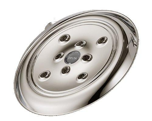 Delta RP70172PN Universal Showering Components H2Okinetic Single-Setting Raincan Shower Head 149971