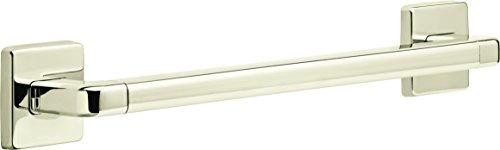 Delta 41918-PN Faucet Bath Safety Angular Modern Grab Bar, 18-Inch, Polished Nickel
