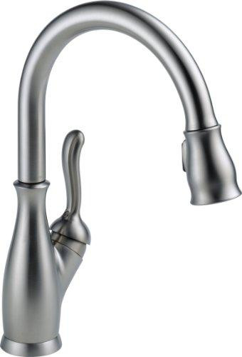 Delta 9178-AR-DST Leland Single Handle Pull-Down Kitchen Faucet with ShieldSpray Technology 134851