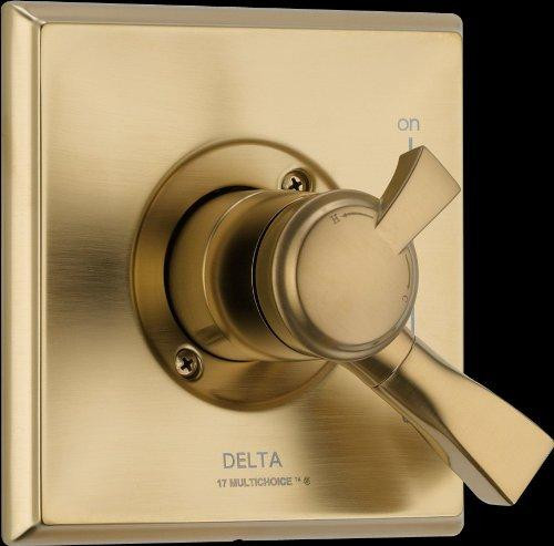 Delta T17051-CZ Faucet Dryden Monitor 17 Series Valve Trim Only, Champagne Bronze