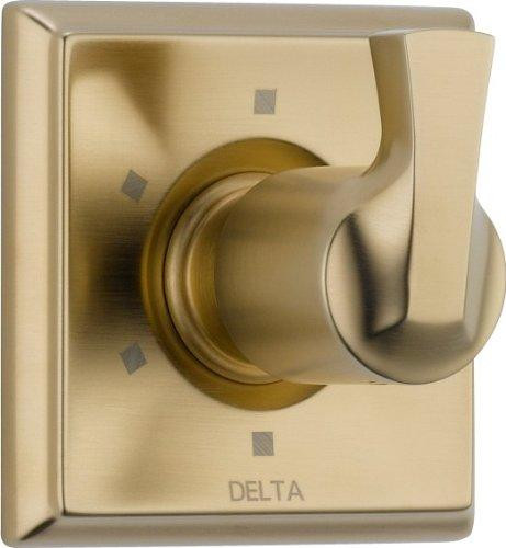 Delta T11951-CZ Faucet Dryden 6 Setting Diverter Trim, Champagne Bronze