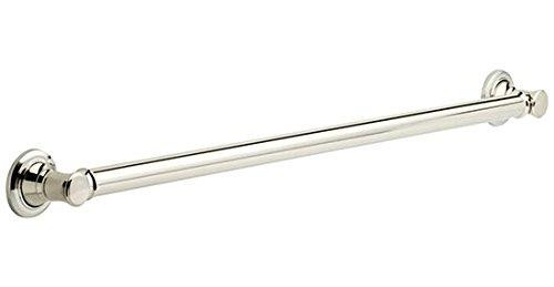 Delta 41636-PN  Traditional Grab Bar with Concealed Mounting, 36-Inch, Brilliance Polished Nickel