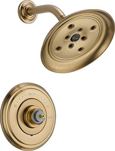 Delta T14297-CZLHP  Cassidy Multi Choice 14 Series Shower Trim without Handle, Champagne Bronze