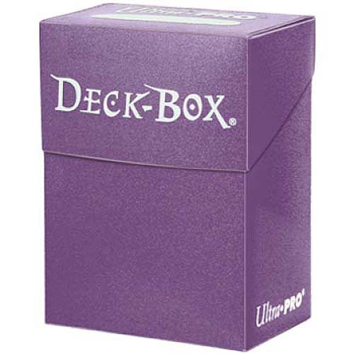 Ultra Pro UP82482 Purple Deck Box for Trading Cards[Toy]