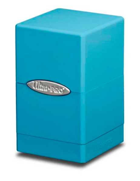 Ultra Pro UP84180 Light Blue Satin Tower Deck Boxes