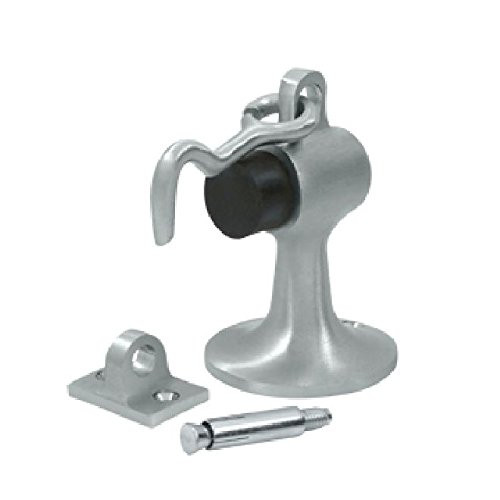 Deltana DSF444U26D  3-3/4-Inch Tall Cement Floor Mount Bumper with Holder by