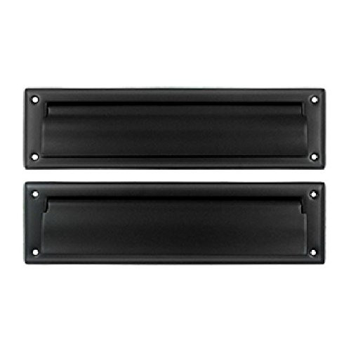 Deltana MS212U19  13 1/8-Inch Mail Slot with Solid Brass Interior Flap