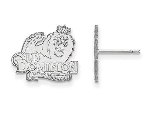 LogoArt SS008ODU Sterling Silver LogoArt Old Dominion University Small Post Earrings