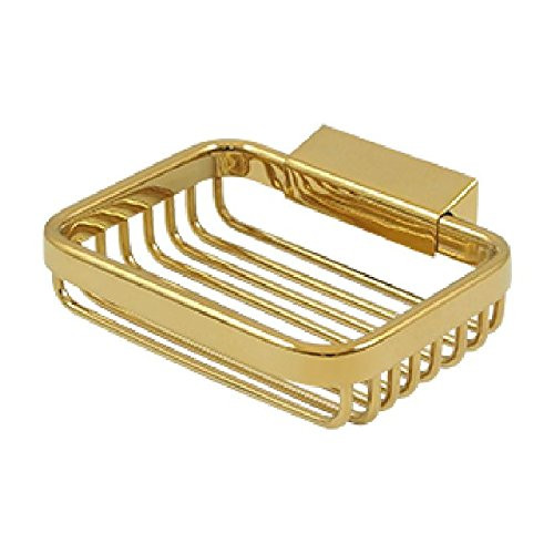 Deltana WBR4535CR003  4 1/2-Inch Rectangular Soap Holder Wire Basket
