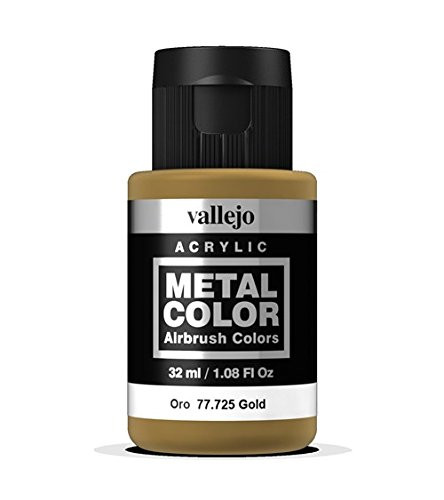 Vallejo Acrylics Metal Color - Gold 32ml