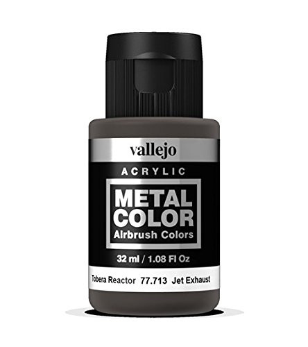 Vallejo Acrylics Metal Color - Jet Exhaust 32ml