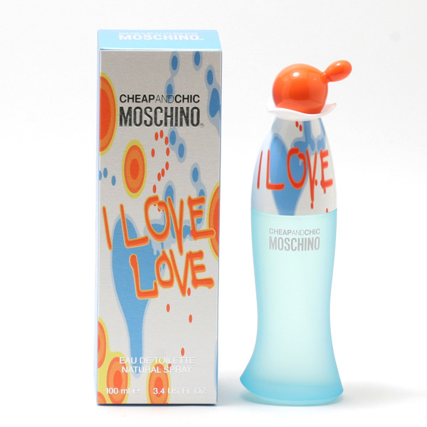 MOSCHINO 10133936 I Love Love FOR WOMEN by - 3.4 oz EDT Spray