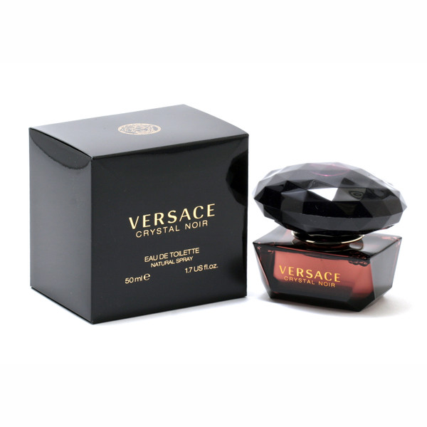 VERSACE 10127478 CRYSTAL NOIR LADIES- EDT SPRAY 1.7 OZ