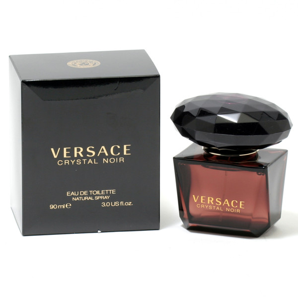 VERSACE 10011074 CRYSTAL NOIR LADIES- EDT SPRAY 3 OZ