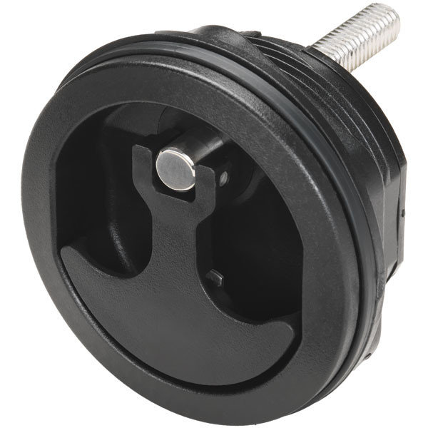 WHITECAP 6503576 WHIT COMP HANDLE N L BLK 3"