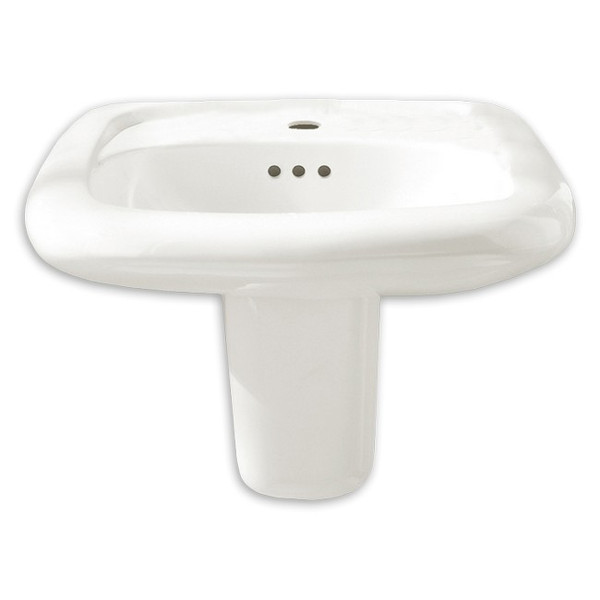 American Standard 958.008EC.020 0 Murro Wall#Hung 8-Inch Spread Lavatory with Everclean, White