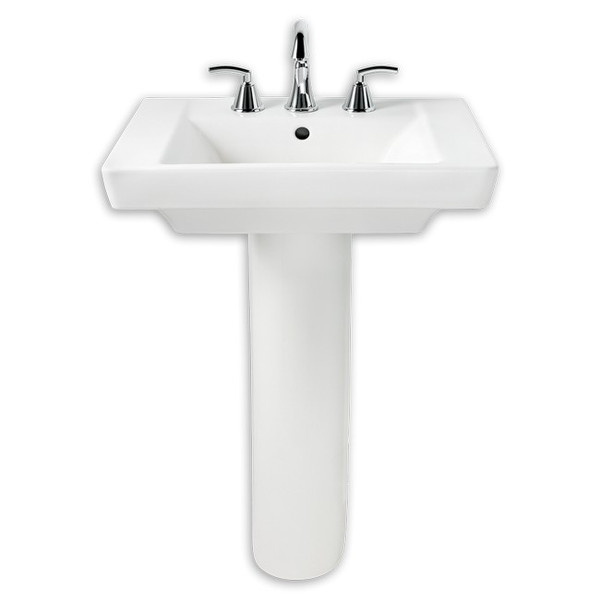 American Standard 641.400.020 0641400.020 BOULEVARD PED LAV COMBO 4" CTR WHT