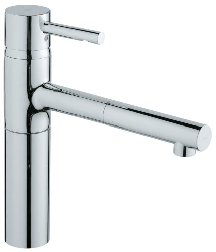 Grohe 32170000  Essence Single Spray Pull Out Kitchen Faucet, Chrome