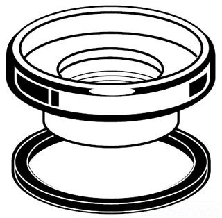 American Standard AM9625730020A  HANDLE ESCUTCHEON MOMENTS DM CHROME