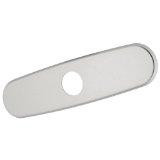 Grohe 07552SD0 S/Steel 10in. Euro Escutcheon 10 inch escutcheon in grohe real steel for coveri