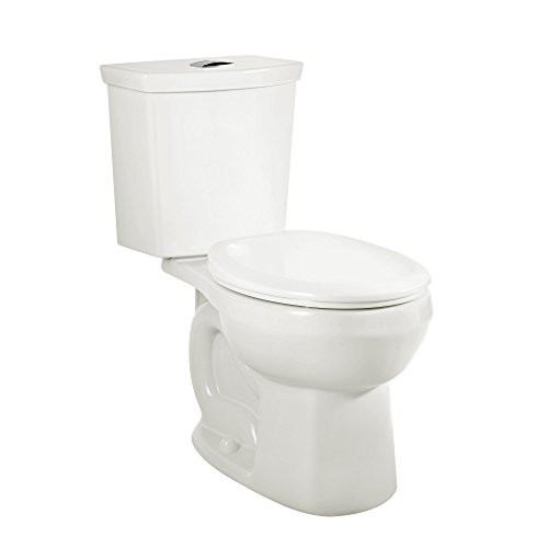 American Standard 2887518.020  H2Option Siphonic Dual Flush Normal Height Elongated Toilet with Liner, White, 2-Piece