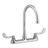 American Standard 6409.171.002 6409171.002 Monterrey Top Mount Gooseneck Kitchen Faucet with Spray, 8-Inch