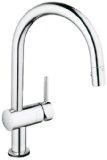Grohe 31359000 Minta Touch Single-Handle Pull-Down Kitchen Faucet