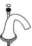 Grohe 45791000 Geneva Lift Rod Grohe 45791000 Geneva Lift RodGeneva Lift Rod