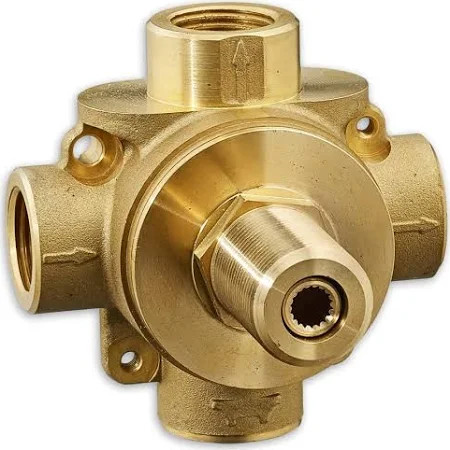 American Standard AR433S  3-Way Diverter Rough In Valve with Shared Function, N/A