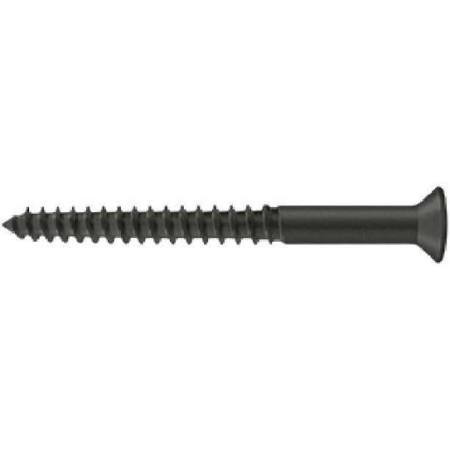 Deltana SCWB1225U10B.BG DEL SCWB1225 US10B 100 / BAG WOOD SCREW #12 X 2.5 IN BRASS