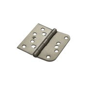 Deltana S44058TT26-LH  4" x 4" 5/8" Radius Corner Plain Bearing Mortise Hinge - Pair