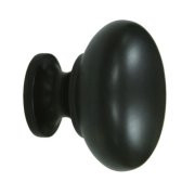 Deltana KRH114U3 Round Hollow Solid Brass Knob (Set of 10) (Polished Brass)