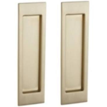 Baldwin PD005031PRIV Pocket Door Lock Santa Monica-Priv