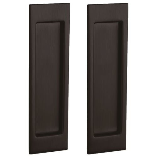 Baldwin PD005112PASS PD005.PASS Santa Monica Passage Pocket Door Set with Door Pull from the, Venetian Bronze
