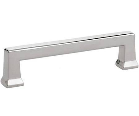 Emtek 86425US14 86425 Alexander 4 Inch Center to Center Handle Cabinet Pull from the Ameri, Polished Nickel