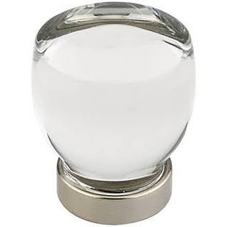 Emtek 86562US15 EMT 86562 US15 JUNEAU 1.125 IN CRYSTAL CAB KNOB