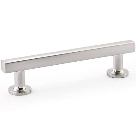 Emtek 86453US4 86453 Freestone Cabinet Pull Satin Brass (3.5" Centers)
