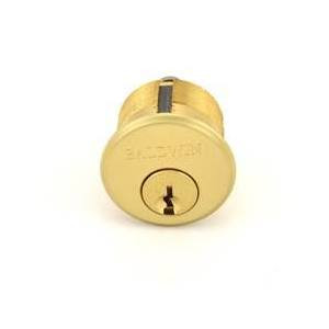 Baldwin 8321033 8321 1" Mortise Cylinder C Keyway, Vintage Brass