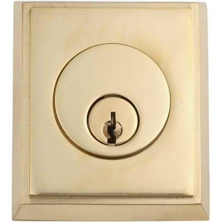 Emtek 8468US7 EMT 8468 US7 RECTANGULAR SGL CYL DB