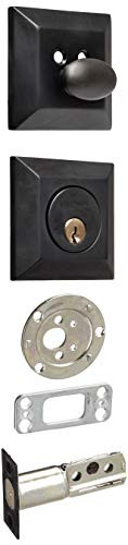 Baldwin 8254102 8254 102 SQUARE SINGLE CYLINDER DEADBOLT